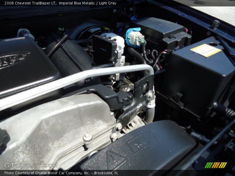 Imperial Blue Metallic / Light Gray 2008 Chevrolet TrailBlazer LT