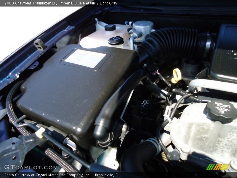 Imperial Blue Metallic / Light Gray 2008 Chevrolet TrailBlazer LT