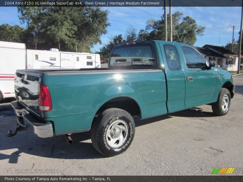  2004 F150 XL Heritage SuperCab 4x4 Fleet Green