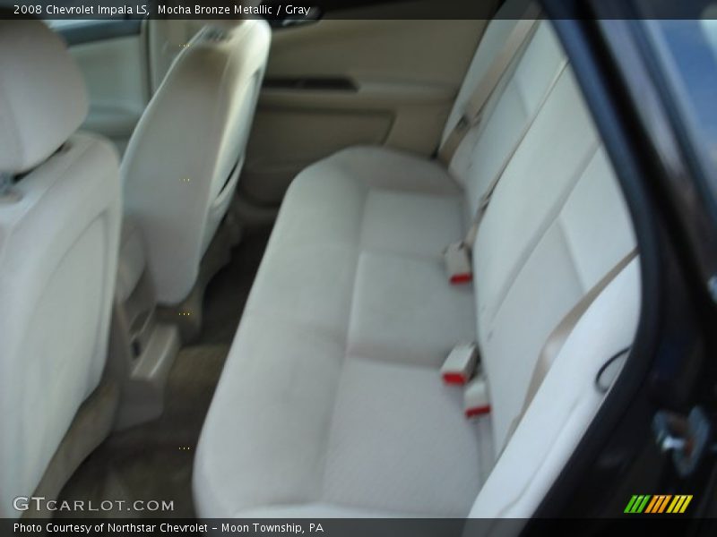Mocha Bronze Metallic / Gray 2008 Chevrolet Impala LS