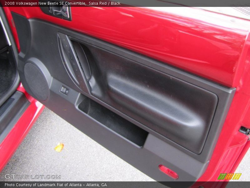 Salsa Red / Black 2008 Volkswagen New Beetle SE Convertible