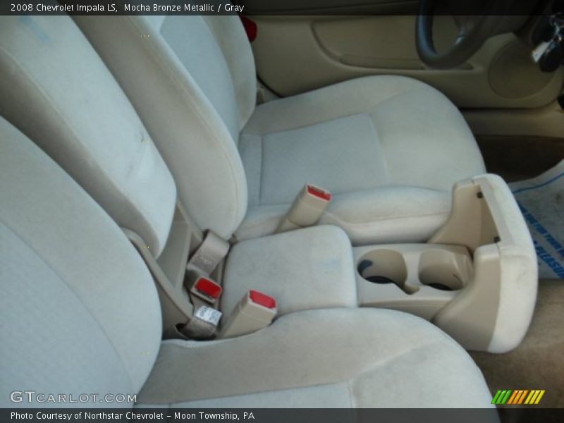 Mocha Bronze Metallic / Gray 2008 Chevrolet Impala LS