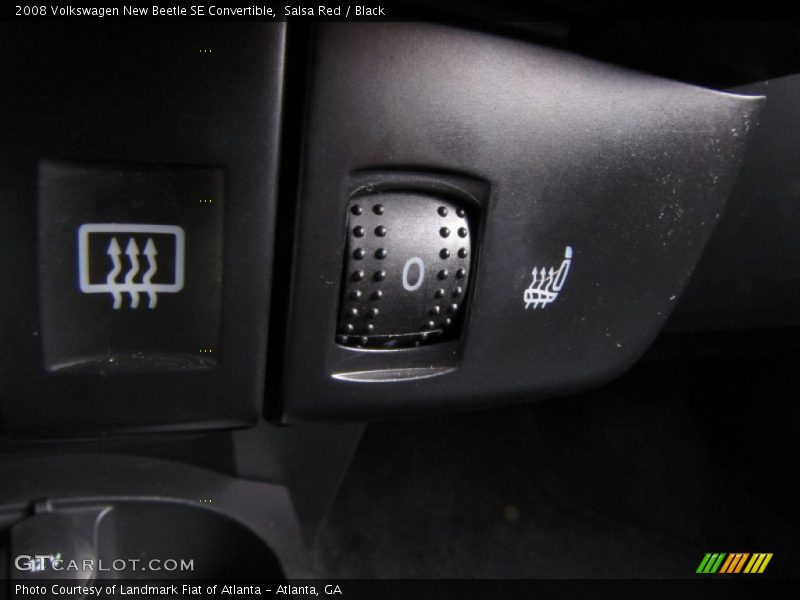 Salsa Red / Black 2008 Volkswagen New Beetle SE Convertible