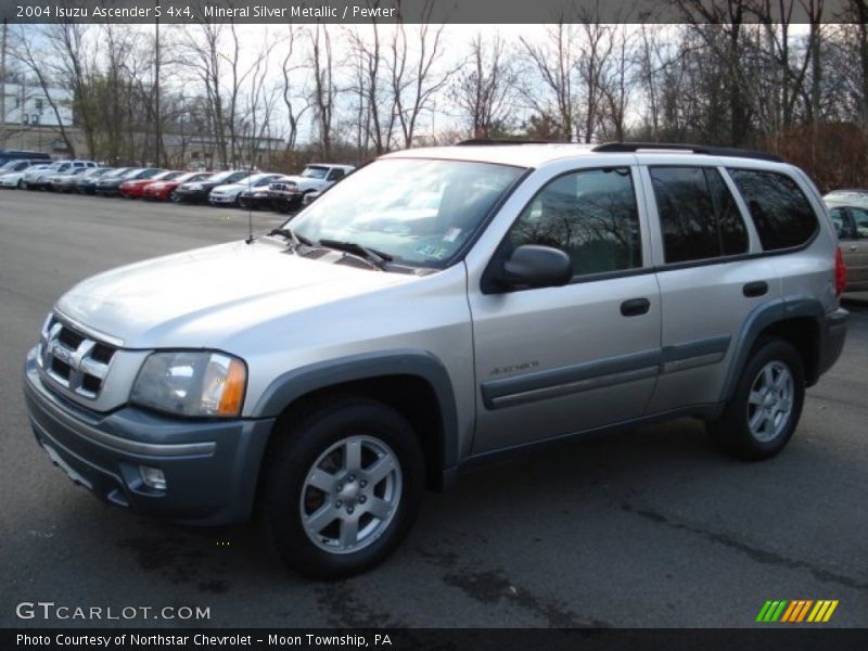 Mineral Silver Metallic / Pewter 2004 Isuzu Ascender S 4x4