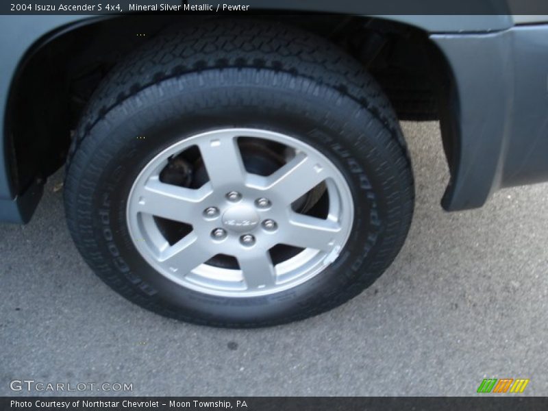 Mineral Silver Metallic / Pewter 2004 Isuzu Ascender S 4x4