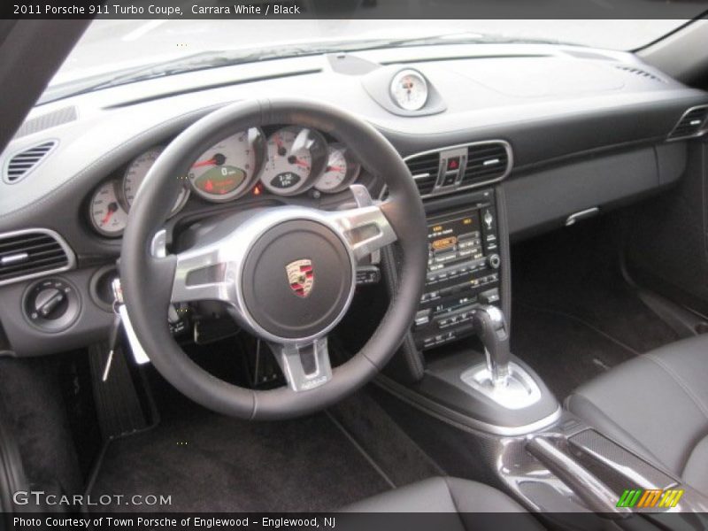 Dashboard of 2011 911 Turbo Coupe