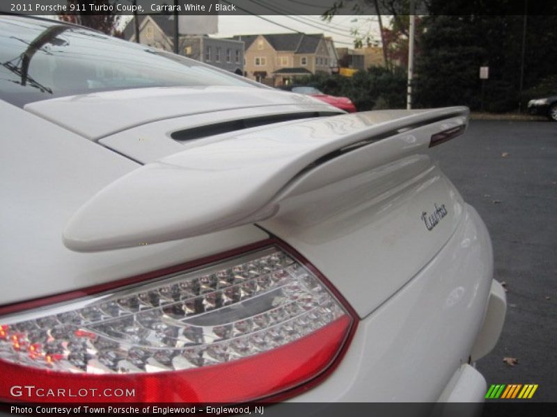 Turbo rear spoiler - 2011 Porsche 911 Turbo Coupe