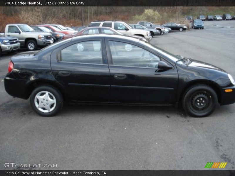 Black / Dark Slate Gray 2004 Dodge Neon SE