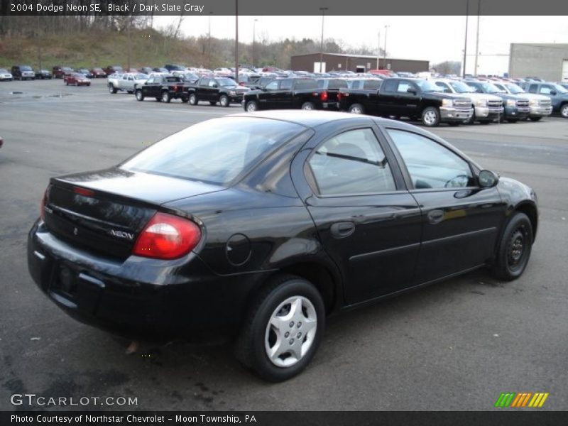 Black / Dark Slate Gray 2004 Dodge Neon SE
