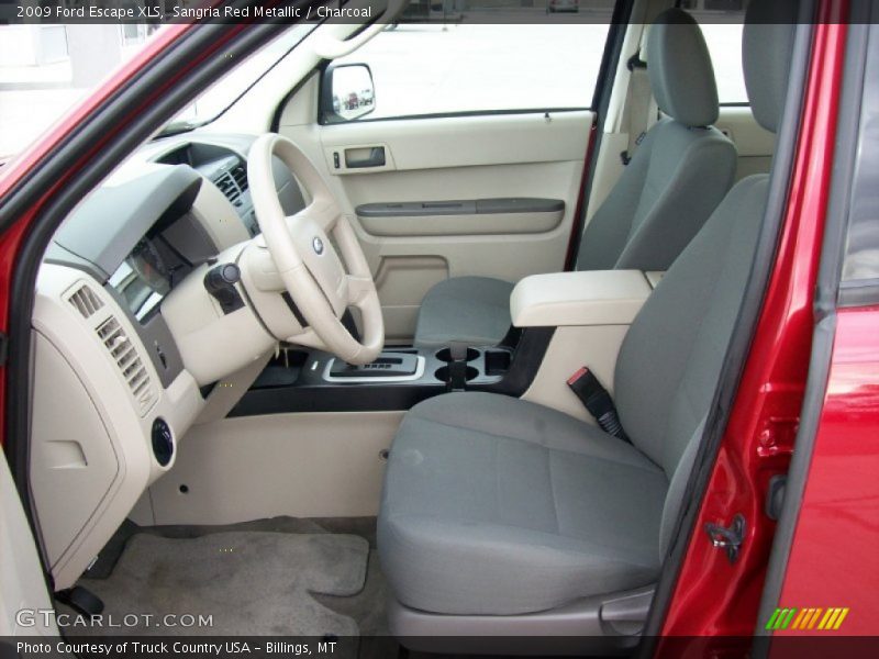 Sangria Red Metallic / Charcoal 2009 Ford Escape XLS