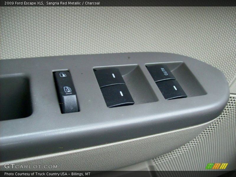 Sangria Red Metallic / Charcoal 2009 Ford Escape XLS