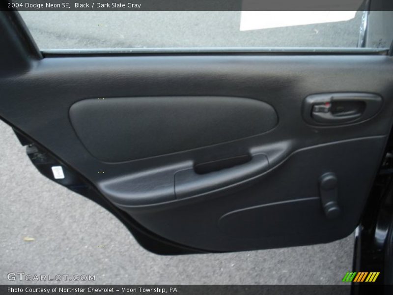 Black / Dark Slate Gray 2004 Dodge Neon SE