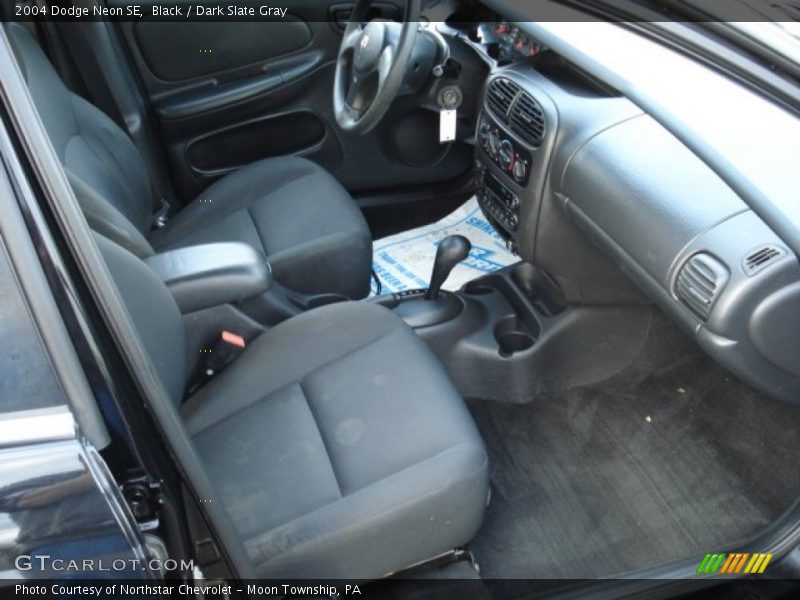Black / Dark Slate Gray 2004 Dodge Neon SE