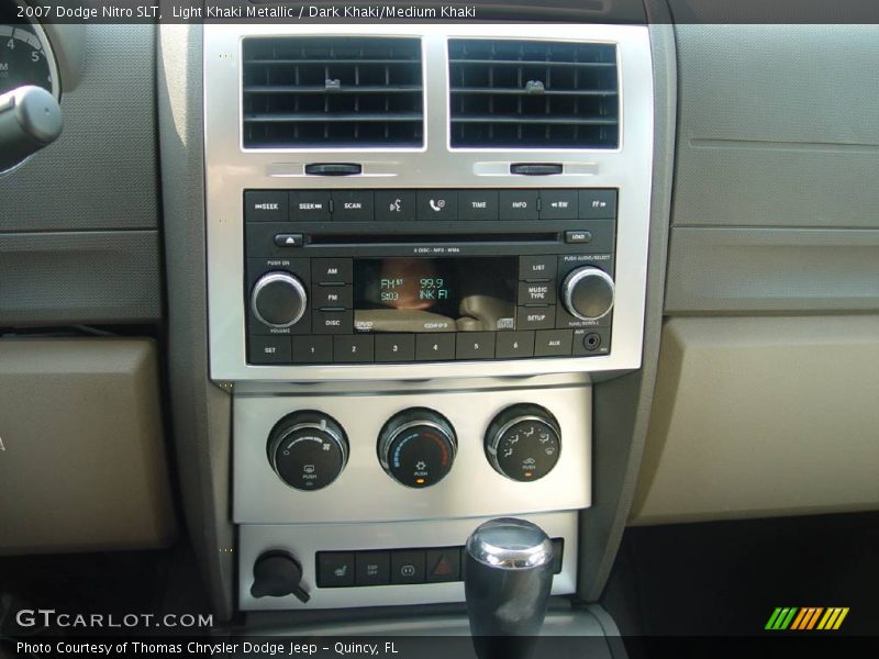 Light Khaki Metallic / Dark Khaki/Medium Khaki 2007 Dodge Nitro SLT