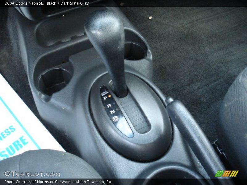 Black / Dark Slate Gray 2004 Dodge Neon SE