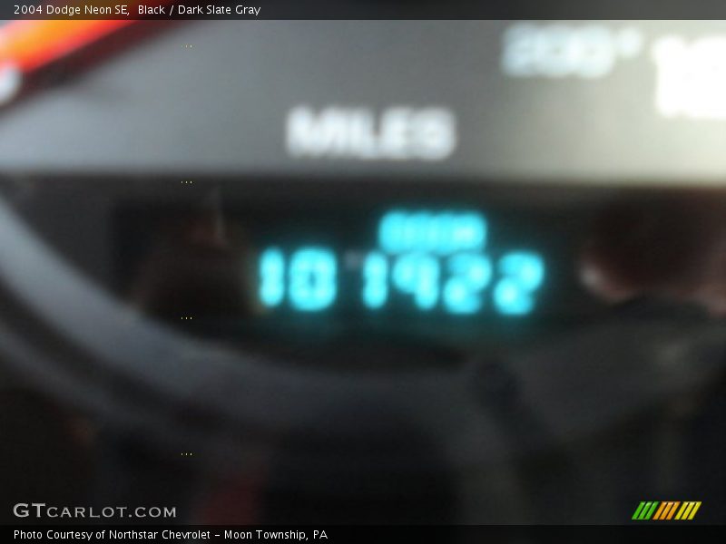 Black / Dark Slate Gray 2004 Dodge Neon SE