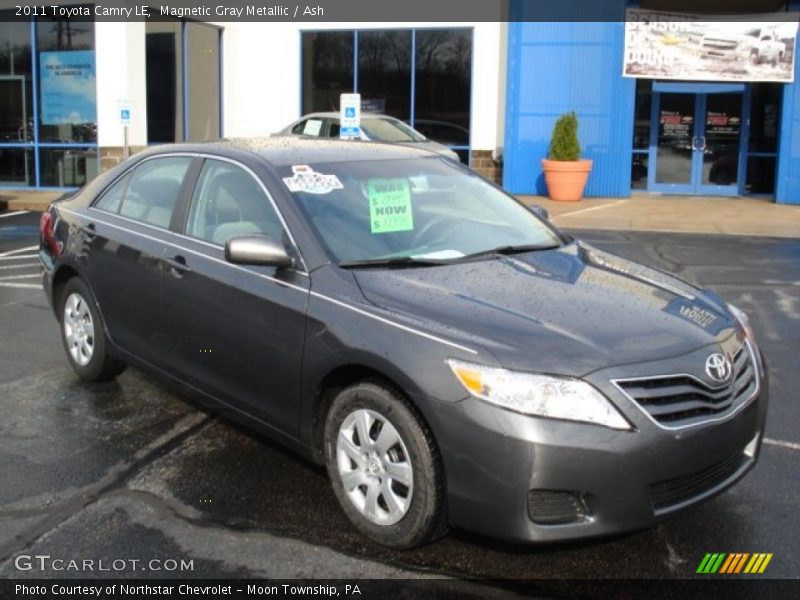 Magnetic Gray Metallic / Ash 2011 Toyota Camry LE