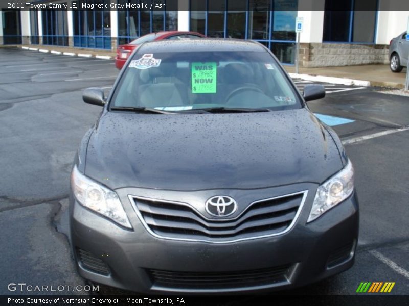Magnetic Gray Metallic / Ash 2011 Toyota Camry LE