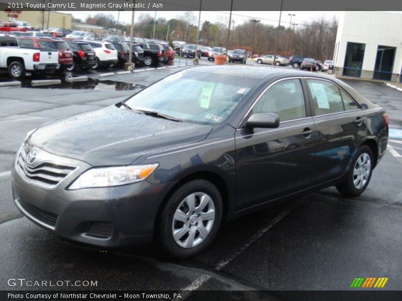 Magnetic Gray Metallic / Ash 2011 Toyota Camry LE