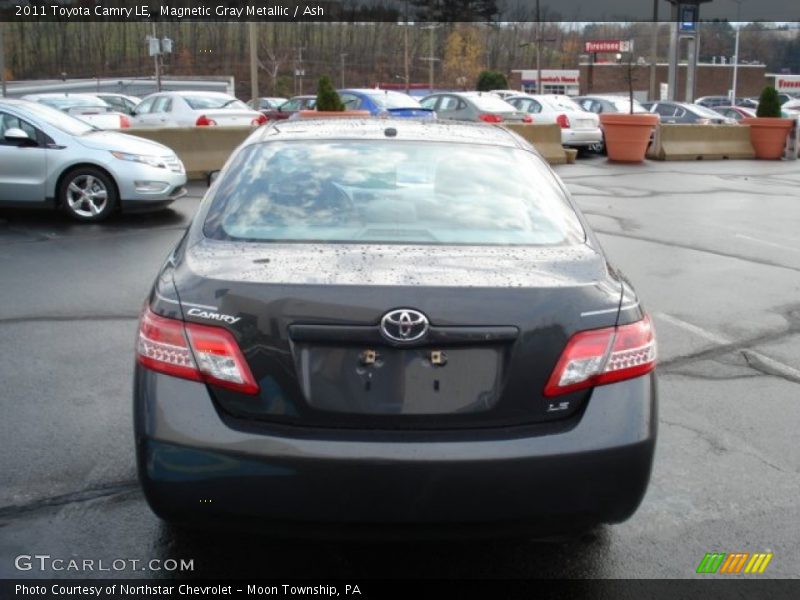 Magnetic Gray Metallic / Ash 2011 Toyota Camry LE