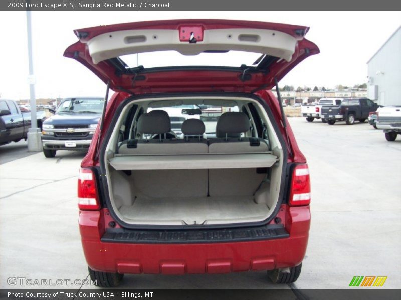 Sangria Red Metallic / Charcoal 2009 Ford Escape XLS