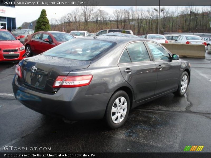 Magnetic Gray Metallic / Ash 2011 Toyota Camry LE