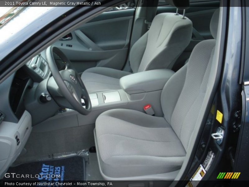 Magnetic Gray Metallic / Ash 2011 Toyota Camry LE