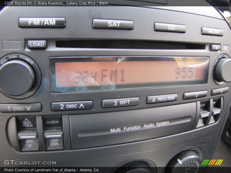 Controls of 2008 MX-5 Miata Roadster