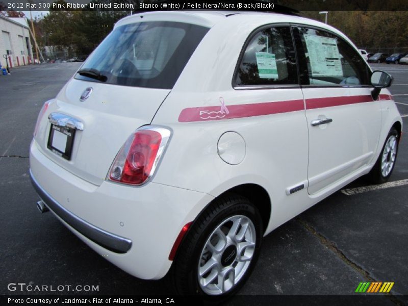 2012 500 Pink Ribbon Limited Edition Bianco (White)