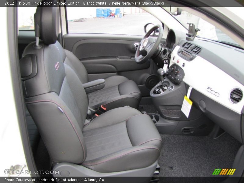  2012 500 Pink Ribbon Limited Edition Pelle Nera/Nera (Black/Black) Interior