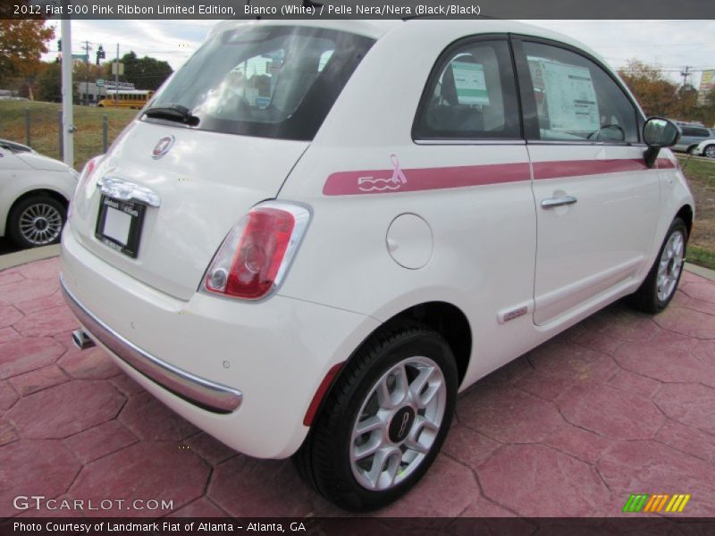  2012 500 Pink Ribbon Limited Edition Bianco (White)