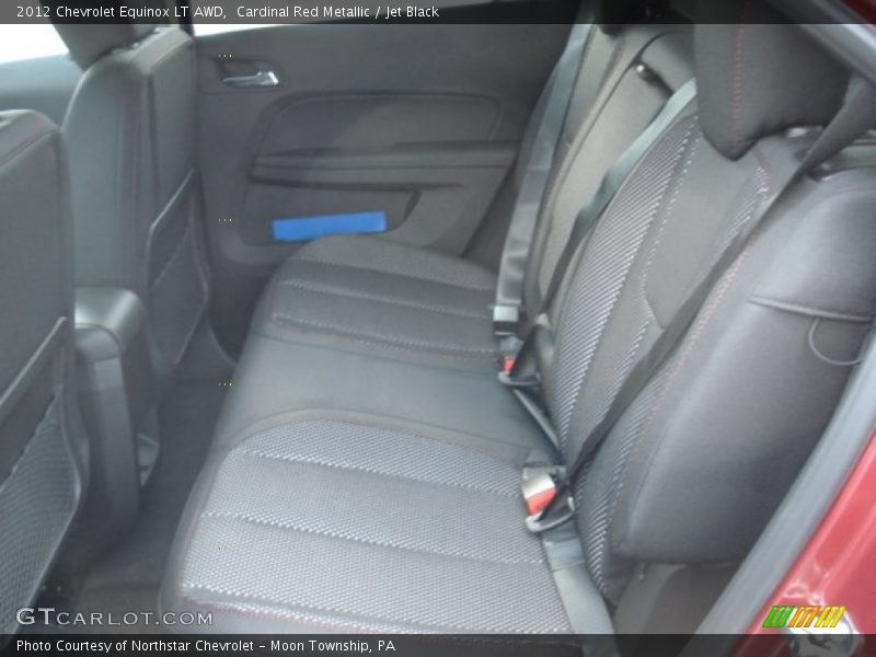 Cardinal Red Metallic / Jet Black 2012 Chevrolet Equinox LT AWD
