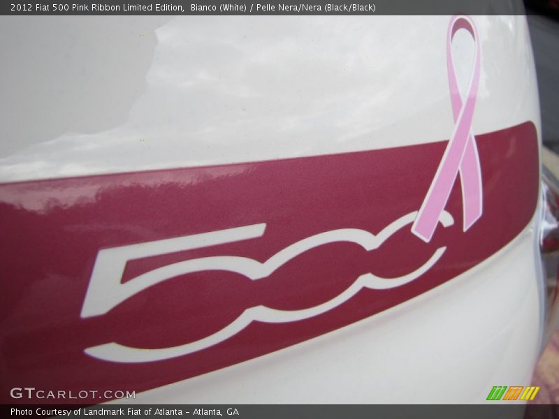 500 Pink Ribbon graphics - 2012 Fiat 500 Pink Ribbon Limited Edition