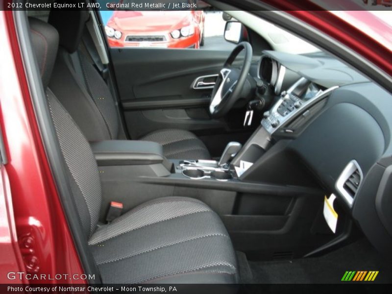 Cardinal Red Metallic / Jet Black 2012 Chevrolet Equinox LT AWD