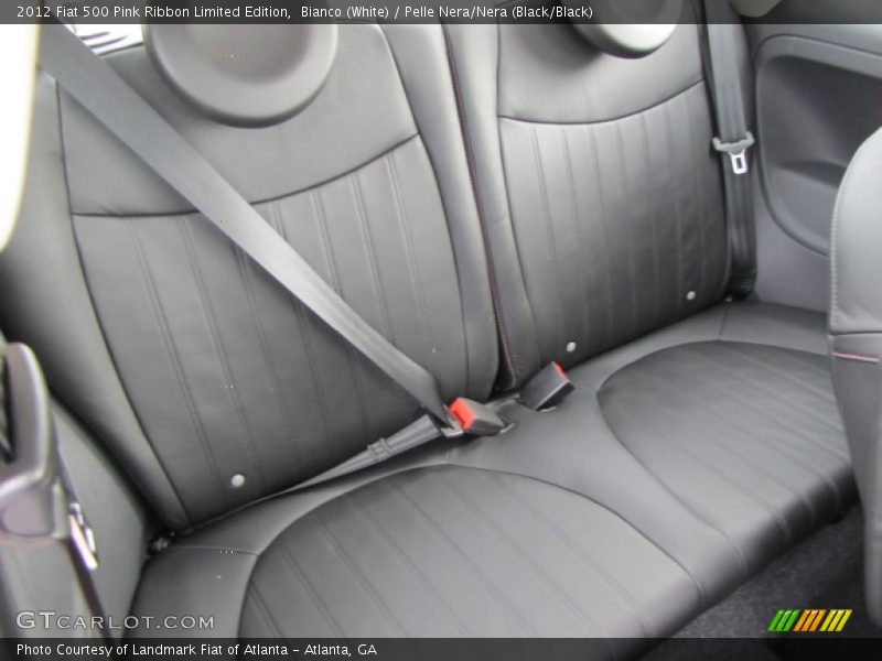  2012 500 Pink Ribbon Limited Edition Pelle Nera/Nera (Black/Black) Interior