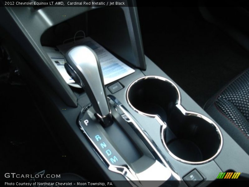 Cardinal Red Metallic / Jet Black 2012 Chevrolet Equinox LT AWD
