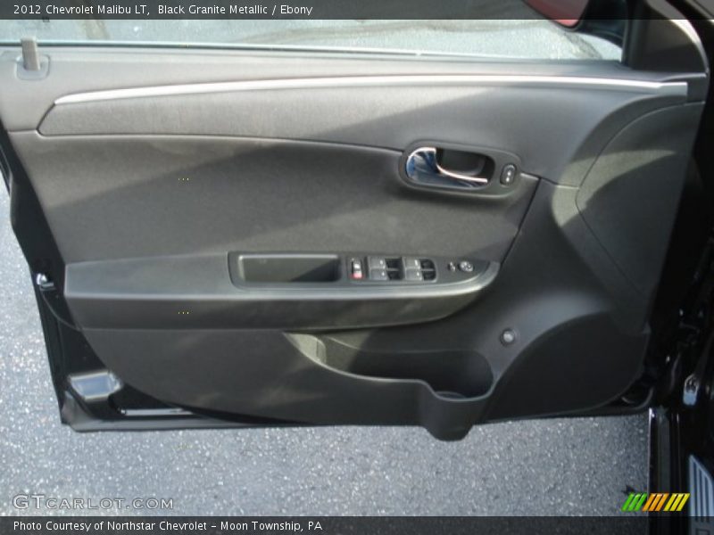 Black Granite Metallic / Ebony 2012 Chevrolet Malibu LT
