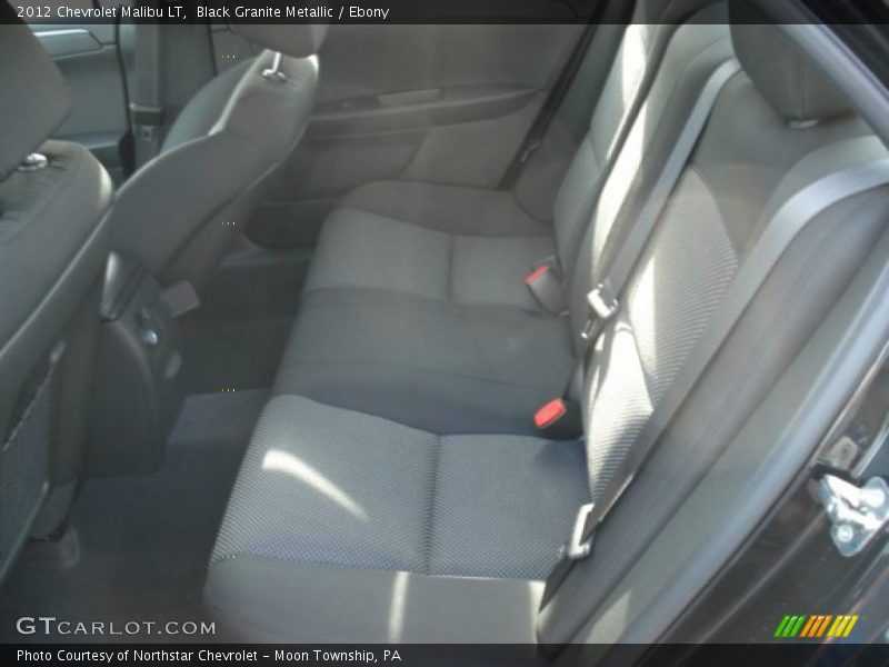 Black Granite Metallic / Ebony 2012 Chevrolet Malibu LT