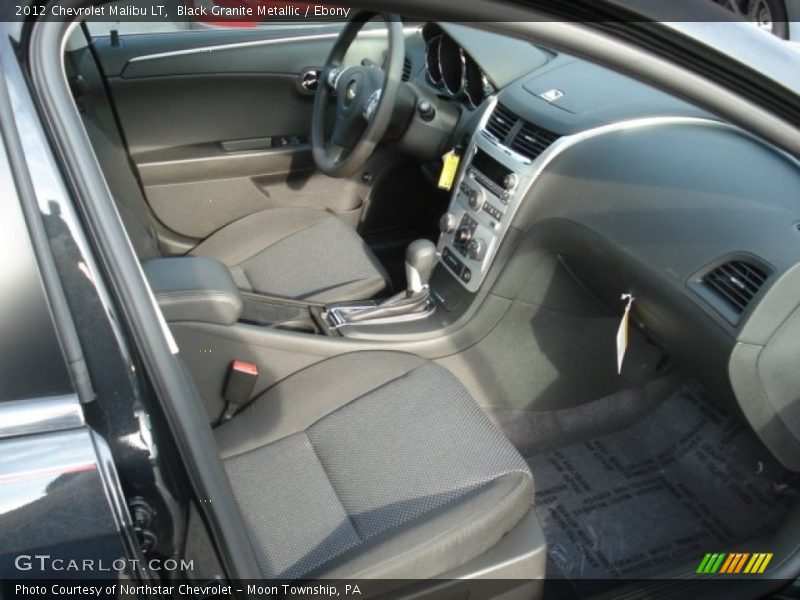 Black Granite Metallic / Ebony 2012 Chevrolet Malibu LT