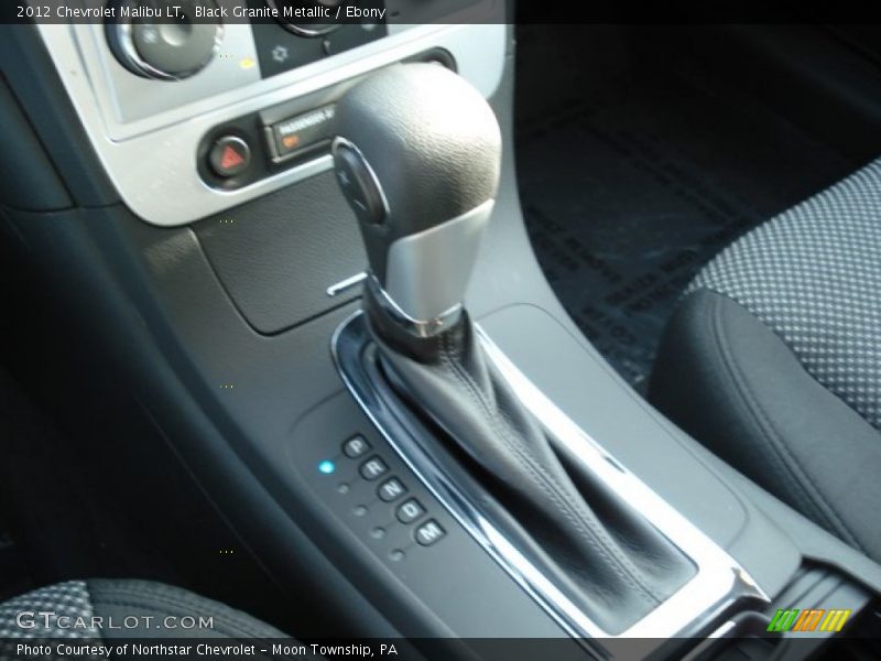 Black Granite Metallic / Ebony 2012 Chevrolet Malibu LT
