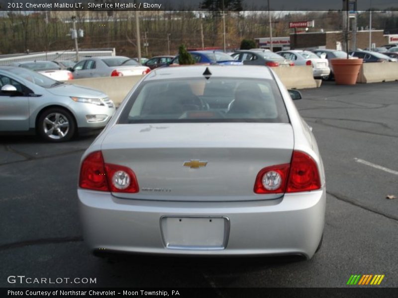 Silver Ice Metallic / Ebony 2012 Chevrolet Malibu LT