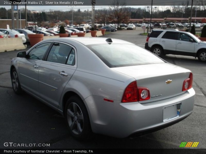 Silver Ice Metallic / Ebony 2012 Chevrolet Malibu LT