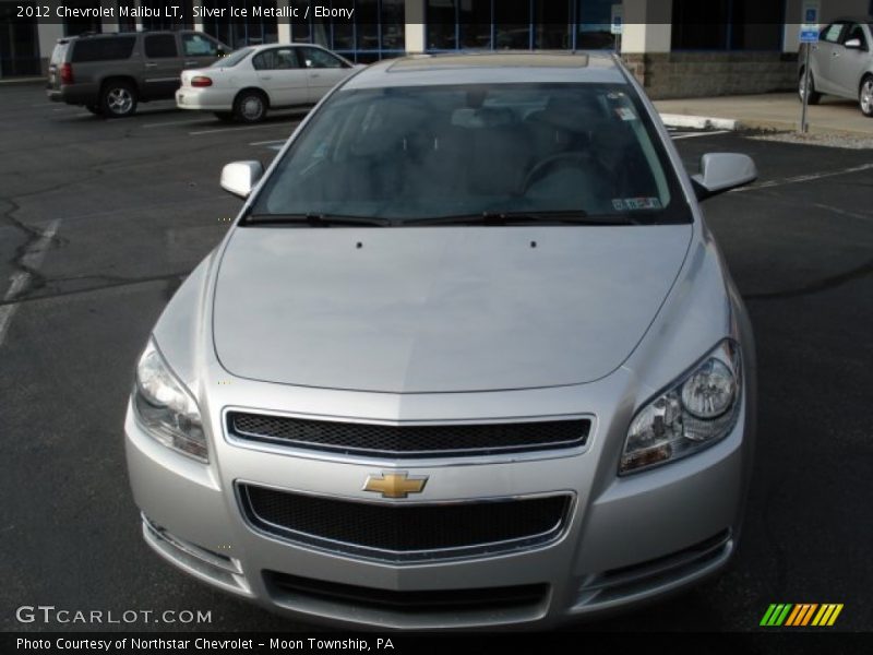 Silver Ice Metallic / Ebony 2012 Chevrolet Malibu LT