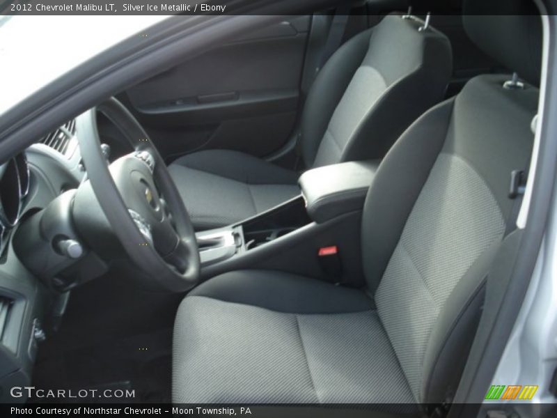 Silver Ice Metallic / Ebony 2012 Chevrolet Malibu LT