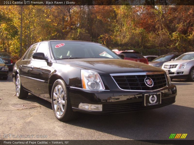 Black Raven / Ebony 2011 Cadillac DTS Premium