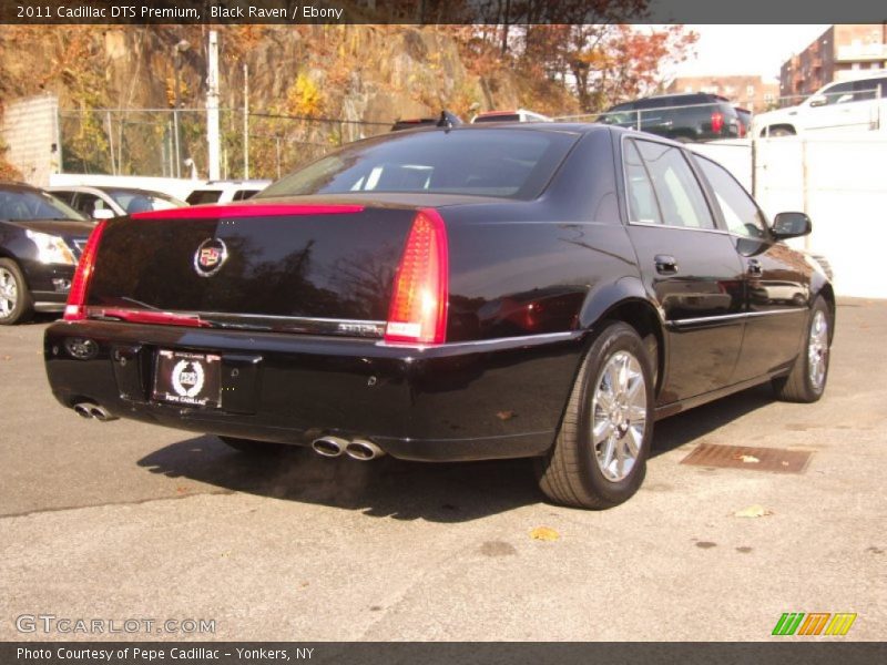 Black Raven / Ebony 2011 Cadillac DTS Premium