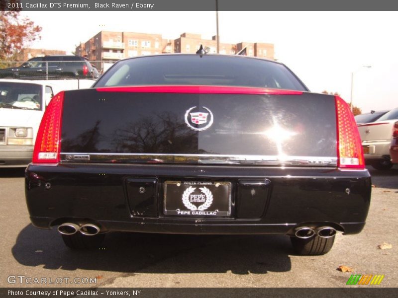 Black Raven / Ebony 2011 Cadillac DTS Premium