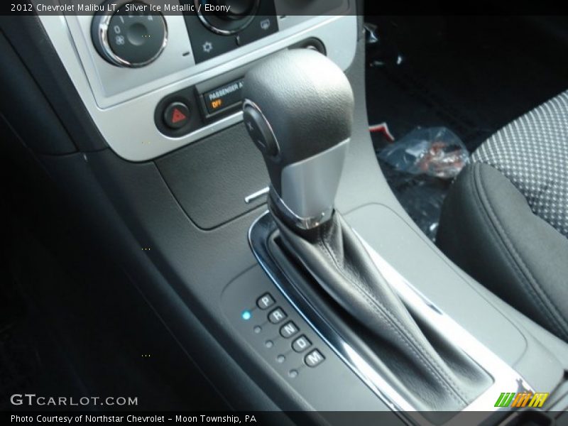 Silver Ice Metallic / Ebony 2012 Chevrolet Malibu LT