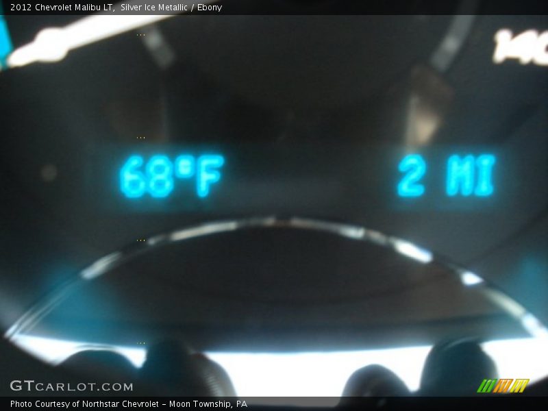 Silver Ice Metallic / Ebony 2012 Chevrolet Malibu LT