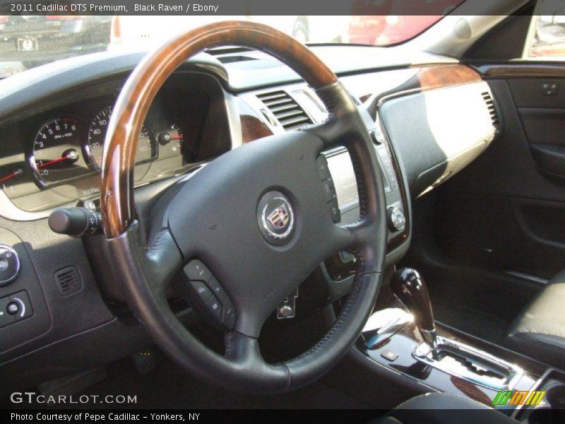 Black Raven / Ebony 2011 Cadillac DTS Premium
